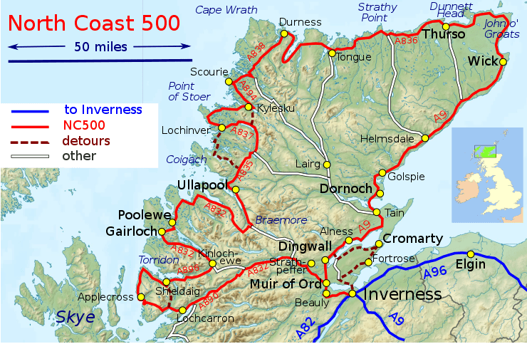 route 500 scotland tours